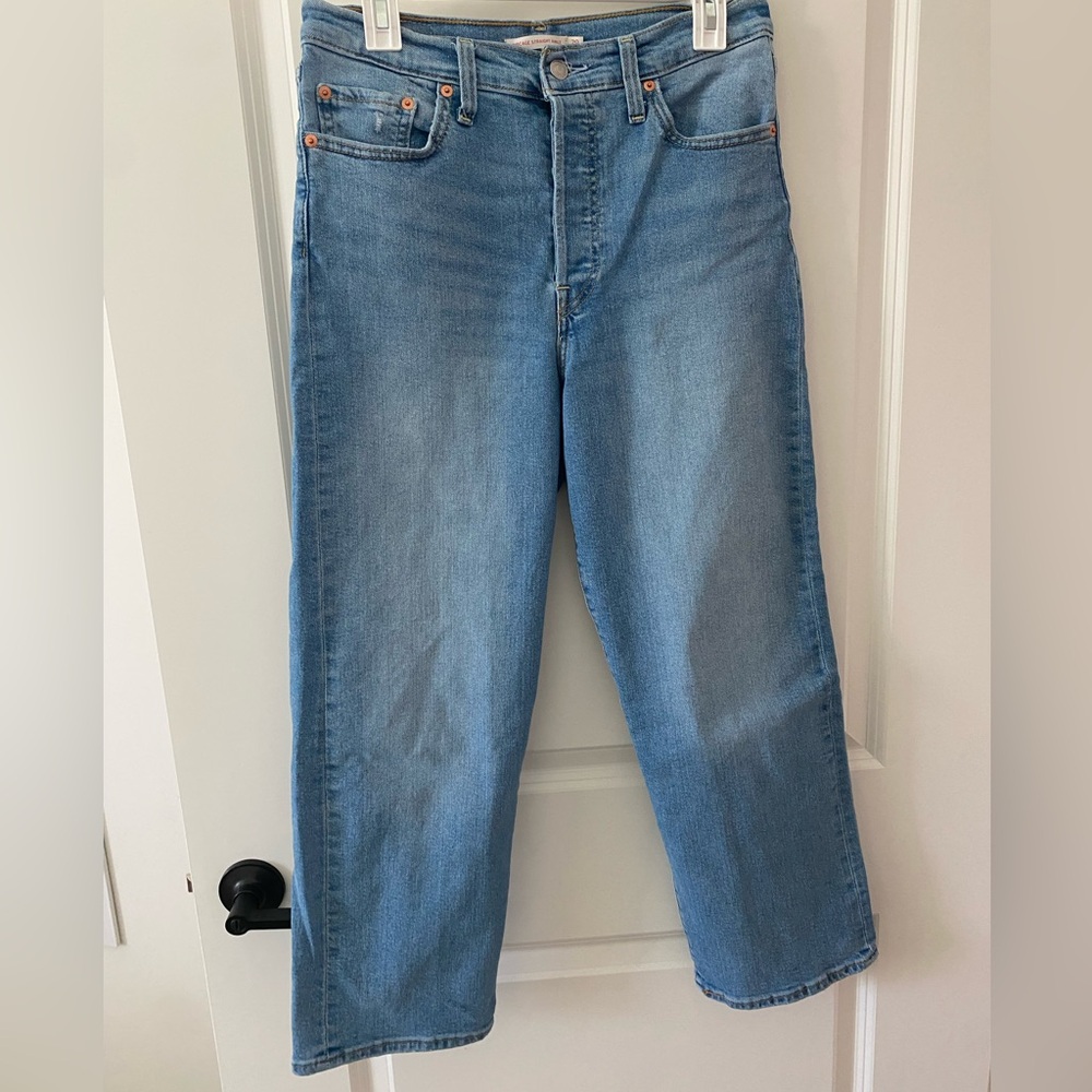 Levi's Light Blue Women's Straight-Leg Jeans